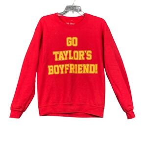 The Shop Forward Sweatshirt Womens SM Red Go Taylor's Boyfriend 87 Travis Kelce